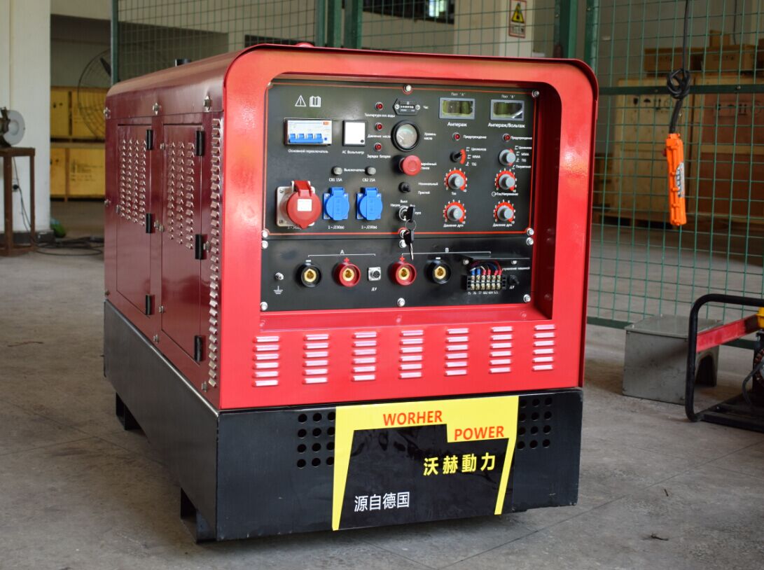 工業焊接利器 200A柴油拖拉機雙工位焊機與長輸管道專用雅馬哈電焊機解析